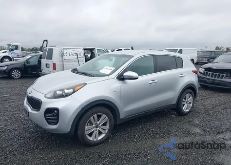 2017 Kia Sportage Lx from USA, damaged, VIN KNDPMCAC2H7257287